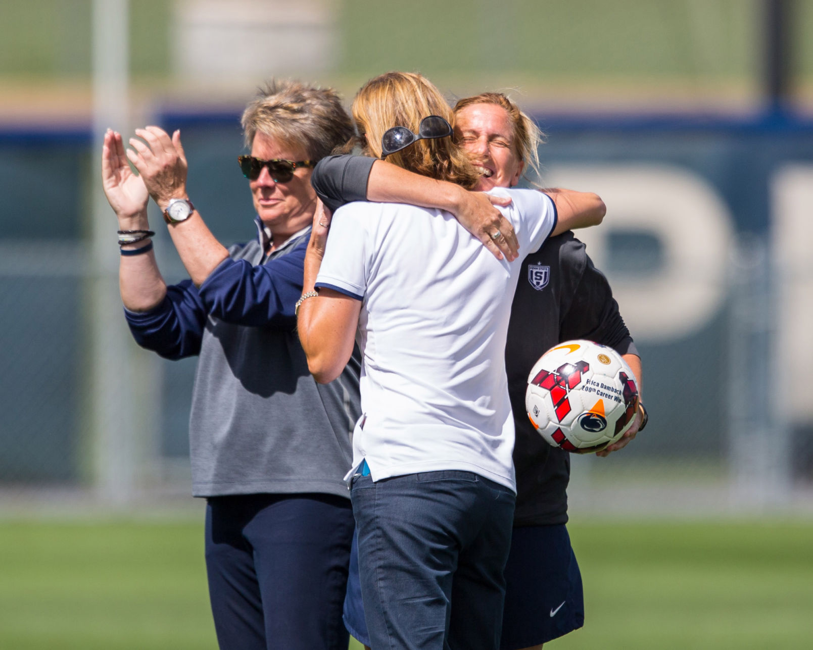Head coach Erica Dambach